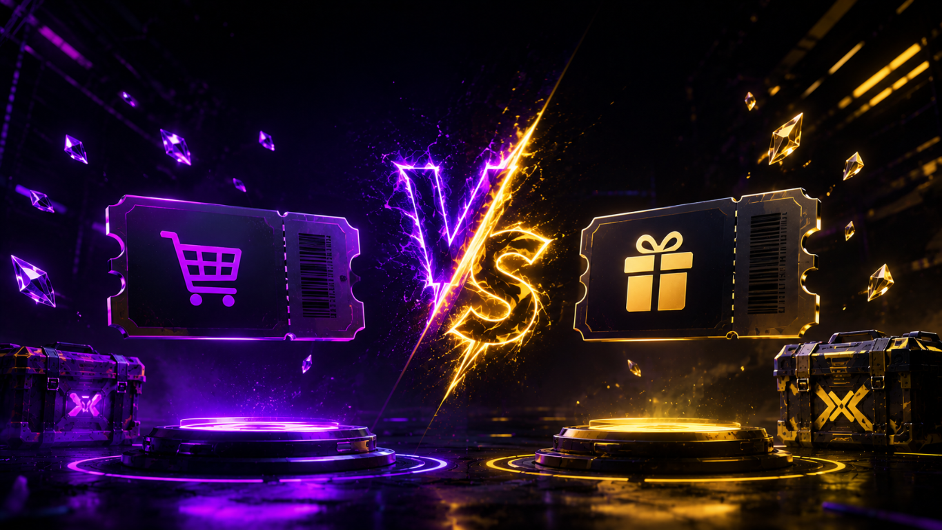 Cupones vs codigos en Free Fire: diferencias reales